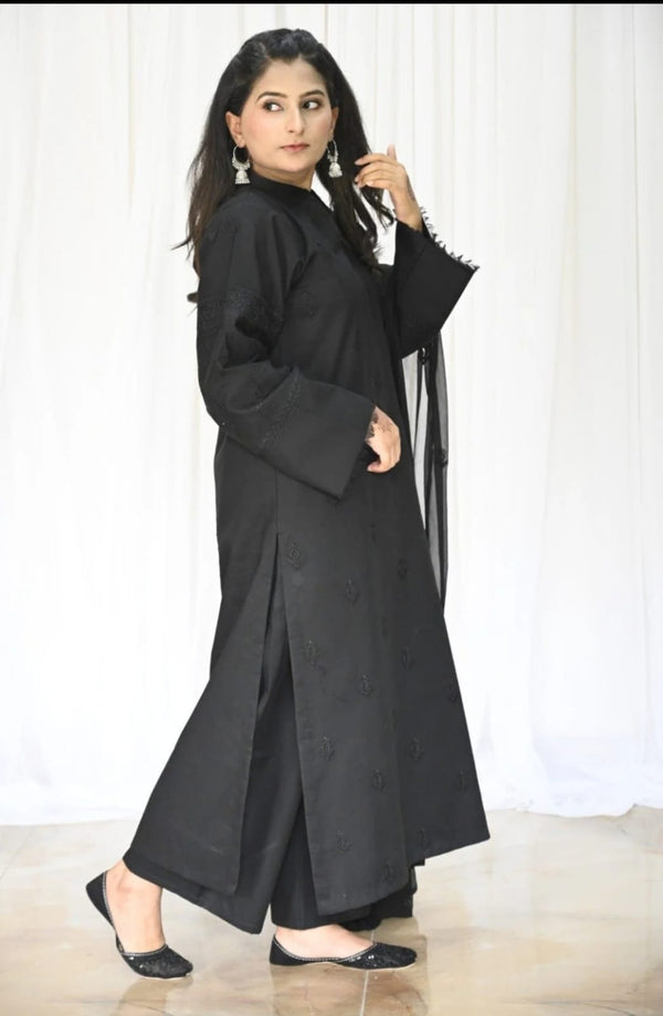 Black Ember | Premium Stitched Suit for Women