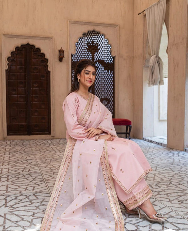 Royal pink – Premium Stitched Suit for Women
